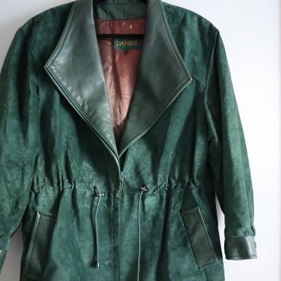 DANIER Coat (Green) - Picture 1 of 6